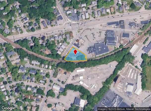  26 Elliot St, Newton Highlands, MA Parcel Map