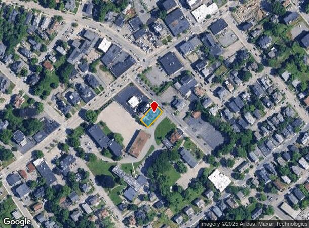  8 Hammond St, Worcester, MA Parcel Map