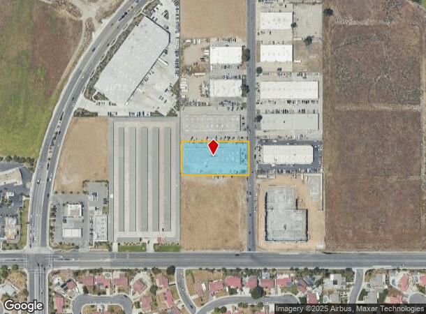 1240 N Fitzgerald Ave, Rialto, CA Parcel Map