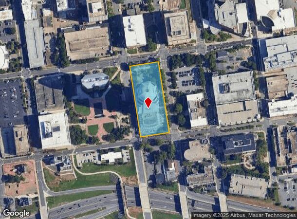100 N Main St, Winston Salem, NC Parcel Map