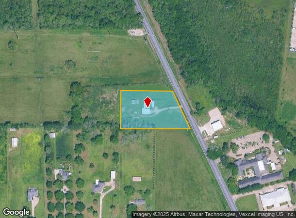  2605 N University Ave, Lafayette, LA Parcel Map