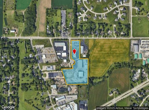 W144s6350 College Ct, Muskego, WI Parcel Map