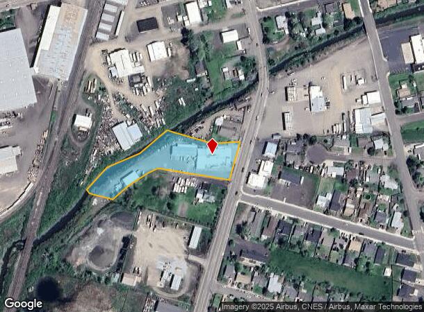  327 S Calapooia St, Sutherlin, OR Parcel Map