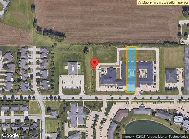  3401 Hedley Rd, Springfield, IL Parcel Map