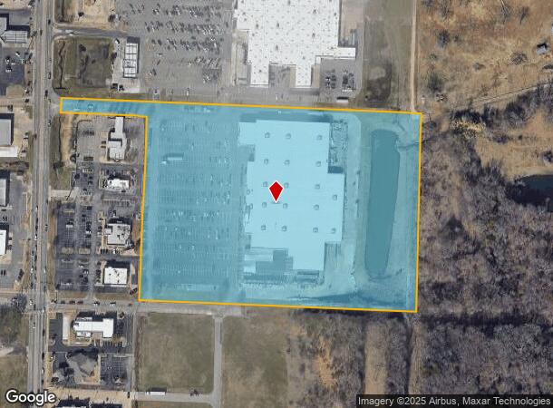  2120 Fayetteville Rd, Van Buren, AR Parcel Map