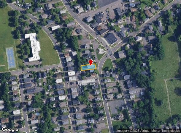  350 Washington St, New Britain, CT Parcel Map