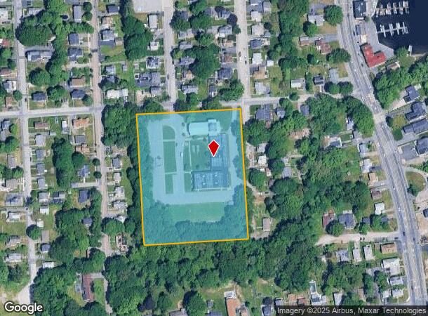  30 Anna St, Worcester, MA Parcel Map