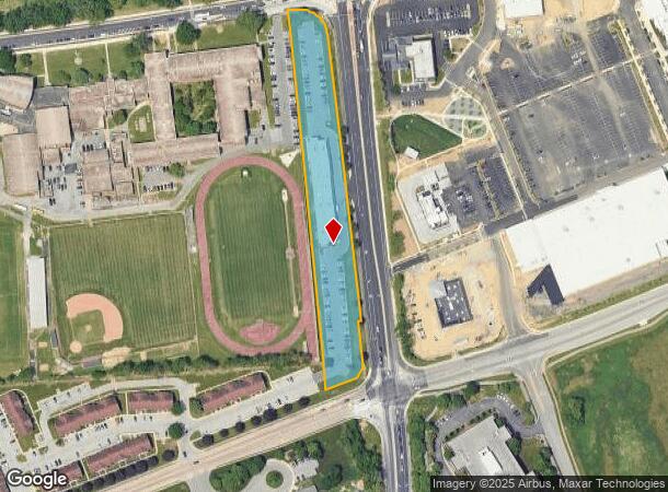 850 Library Ave, Newark, DE Parcel Map