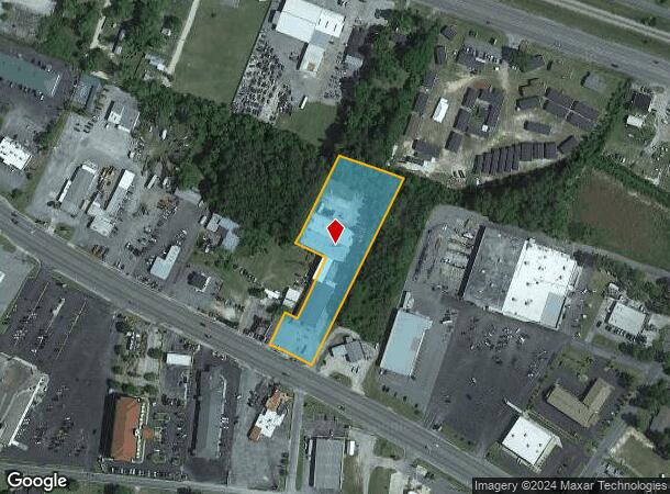  2023 Memorial Dr, Waycross, GA Parcel Map