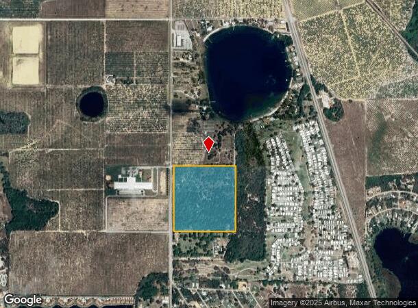  860 Memorial Dr, Avon Park, FL Parcel Map