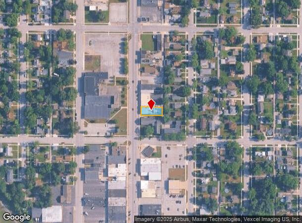 213 N Broad St, Griffith, IN Parcel Map