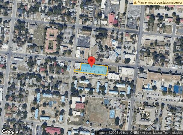  1410 Guadalupe St, San Antonio, TX Parcel Map