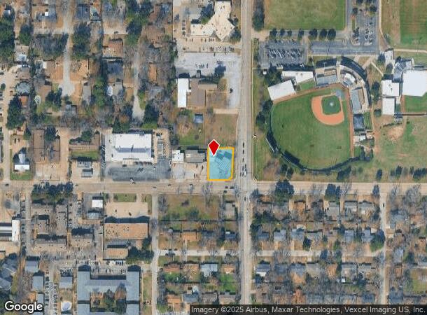1601 W Park Row Dr, Arlington, TX Parcel Map