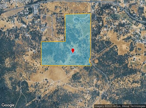 4280 Red Hill Access Rd, Vallecito, CA Parcel Map
