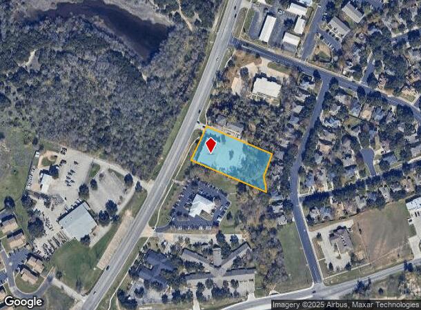 1801 N Austin Ave, Georgetown, TX Parcel Map
