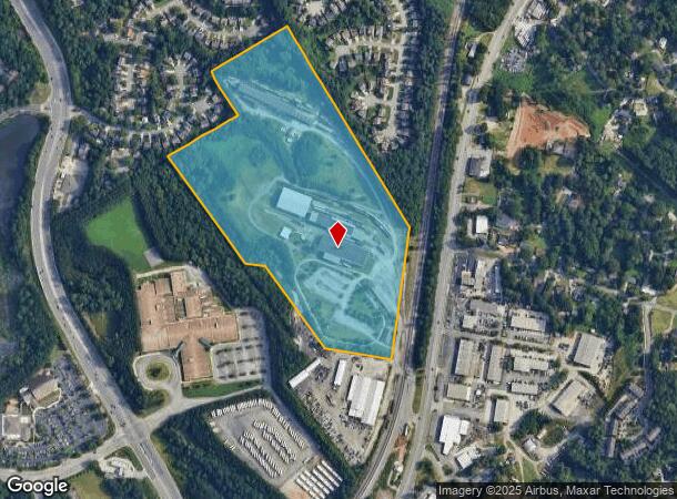 3595 Buford Hwy, Duluth, GA Parcel Map