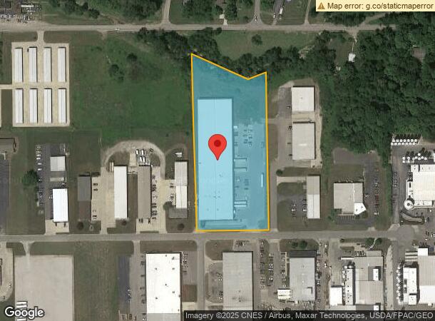  170 Industrial Dr, Mansfield, OH Parcel Map