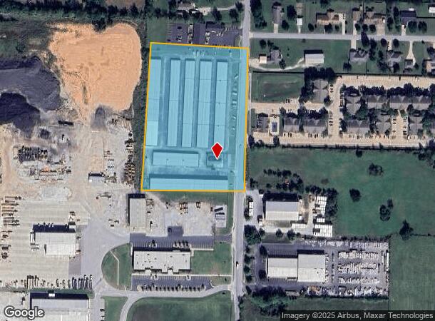 5274 N Oak St, Springdale, AR Parcel Map