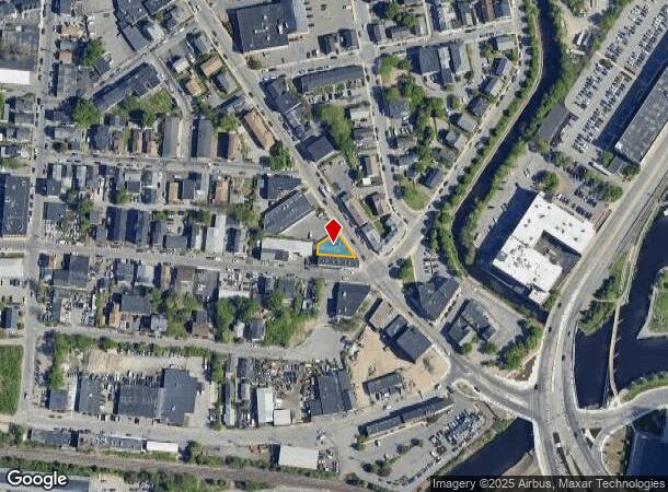 128 Fletcher St, Lowell, MA Parcel Map