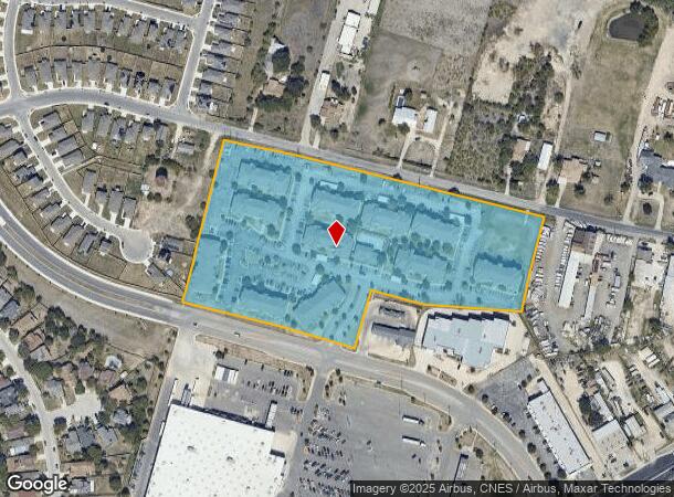  8355 Crestway Rd, Converse, TX Parcel Map