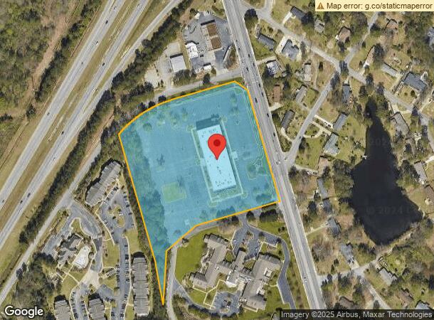  7909 Parklane Rd, Columbia, SC Parcel Map