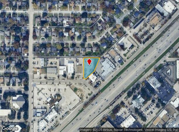  606 James Dr, Richardson, TX Parcel Map