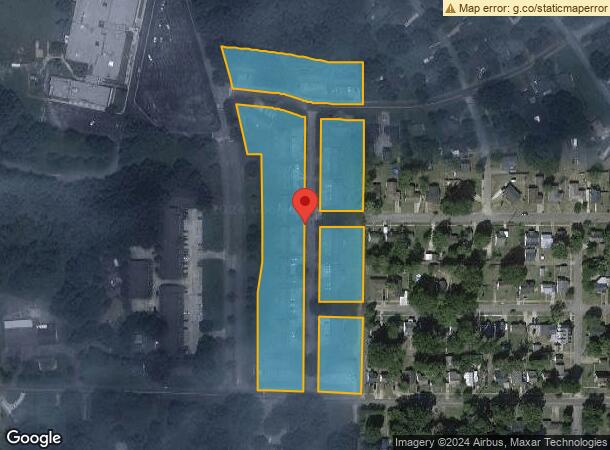  580 Cypress Mill Rd, Florence, AL Parcel Map