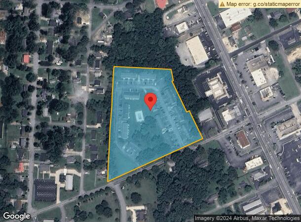  50 W Holly Hill Rd, Thomasville, NC Parcel Map