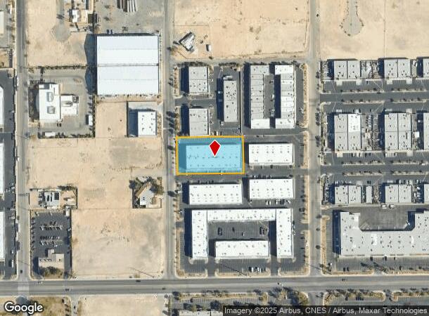  6012 Topaz St, Las Vegas, NV Parcel Map