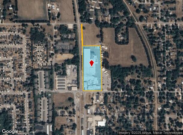  652 W Elm St, Wayland, MI Parcel Map