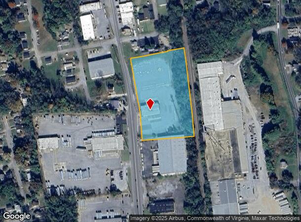  2001 Plantation Rd Ne, Roanoke, VA Parcel Map
