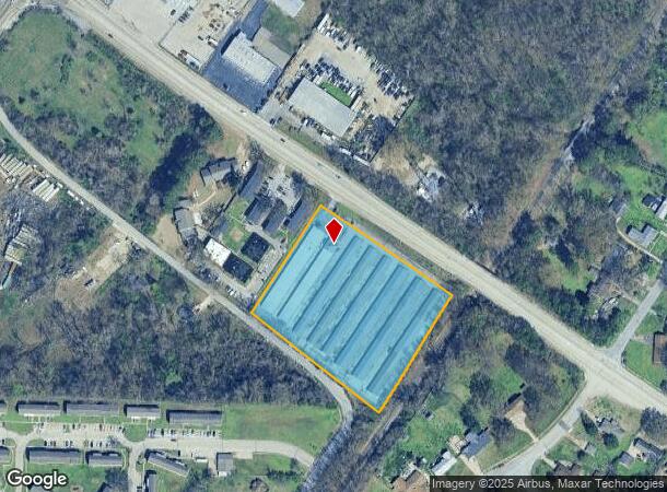  3969 N Watkins St, Memphis, TN Parcel Map