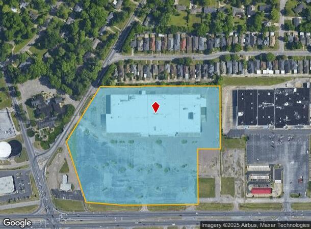 2333 E South Blvd, Montgomery, AL Parcel Map