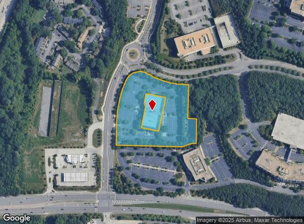 11975 Morris Rd, Alpharetta, GA Parcel Map
