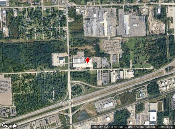 8111 Middlebelt Rd, Romulus, MI Parcel Map
