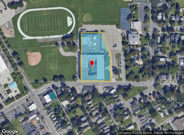 184 Bloss St, Rochester, NY Parcel Map