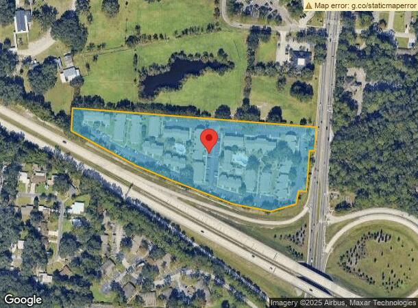  2800 University Blvd S, Jacksonville, FL Parcel Map