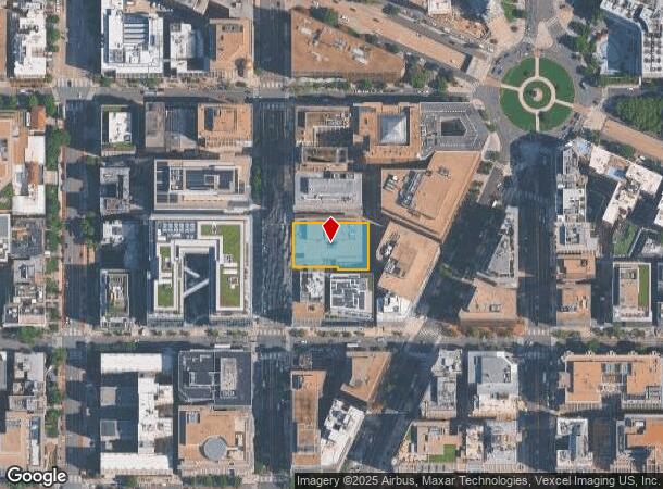  1125 15Th St Nw, Washington, DC Parcel Map