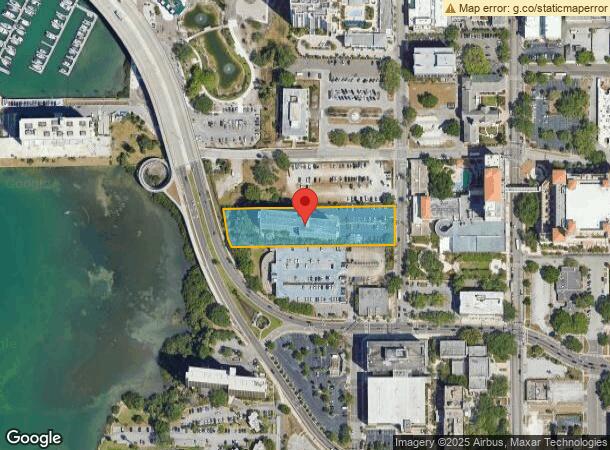  210 S Osceola Ave, Clearwater, FL Parcel Map