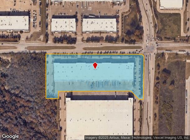 1201 Lakeside Pky, Flower Mound, TX Parcel Map