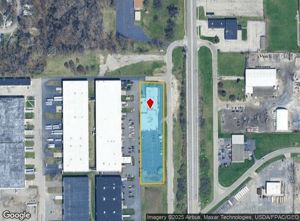 300 S Byrne Rd, Toledo, OH Parcel Map