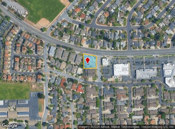 1860 W Campbell Ave, Campbell, CA Parcel Map