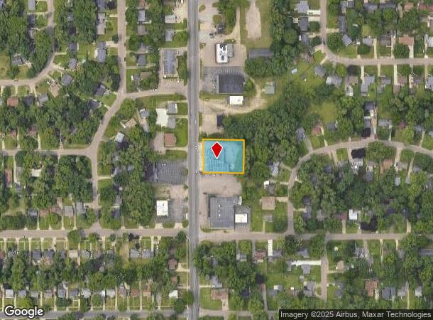  890 North Ave, Battle Creek, MI Parcel Map