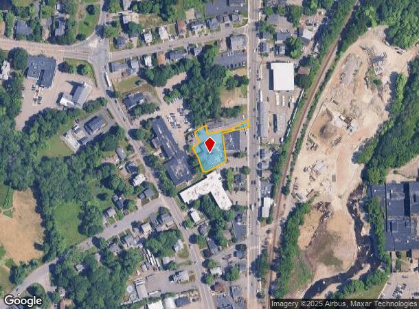 121 Hancock St, Braintree, MA Parcel Map
