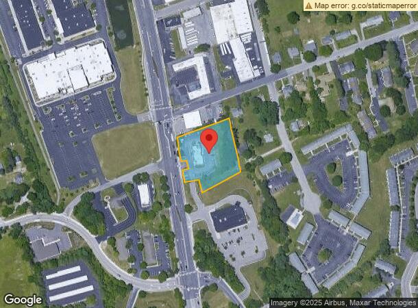  1705 S Main St, Blacksburg, VA Parcel Map