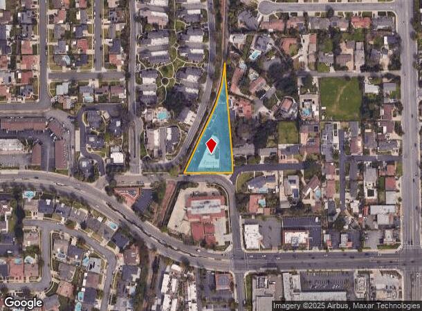  1075 Yorba Pl, Placentia, CA Parcel Map