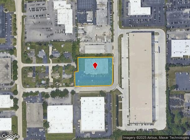 343 W Carol Ln, Elmhurst, IL Parcel Map