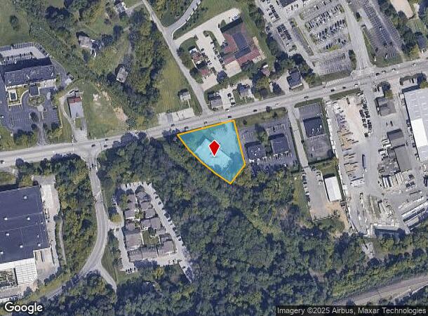  642 Lancaster Ave, Malvern, PA Parcel Map