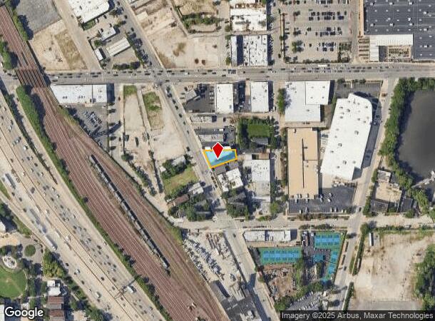 1525 N Elston Ave, Chicago, IL Parcel Map