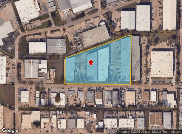  3701 Marquis Dr, Garland, TX Parcel Map